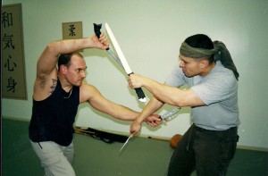 Mike Marini and Chris Renz playing Espada Y Daga circa 2001