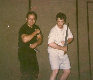 With Mandala Tuhon Phil Gelinas circa 1998